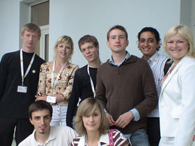 Участники летней школы в Словении в 2006 году